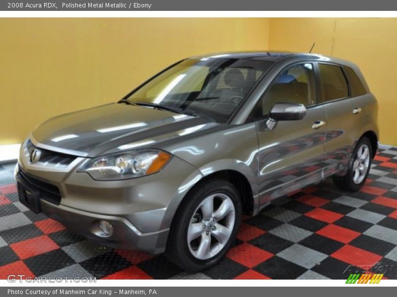 Polished Metal Metallic / Ebony 2008 Acura RDX