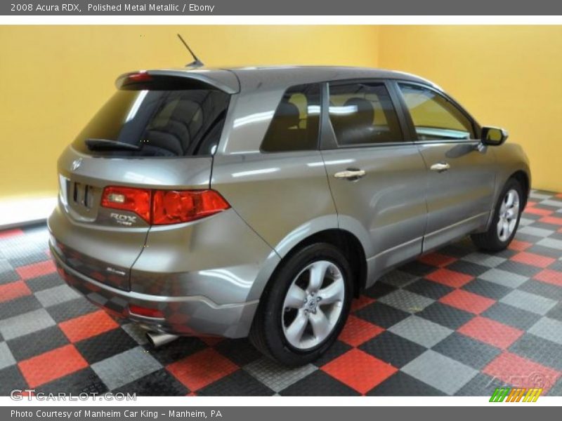Polished Metal Metallic / Ebony 2008 Acura RDX
