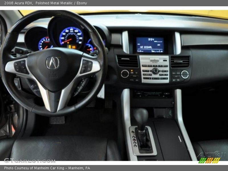 Polished Metal Metallic / Ebony 2008 Acura RDX