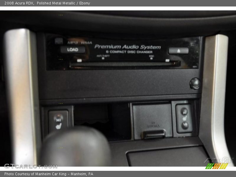 Polished Metal Metallic / Ebony 2008 Acura RDX
