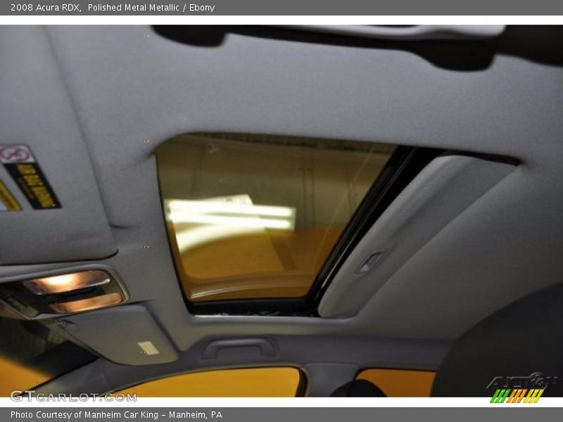 Polished Metal Metallic / Ebony 2008 Acura RDX