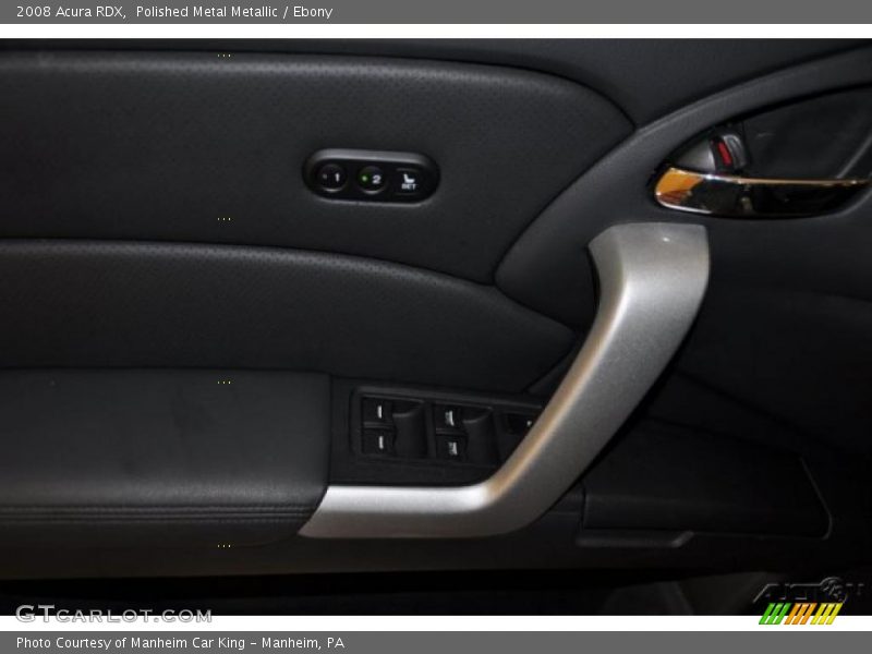 Polished Metal Metallic / Ebony 2008 Acura RDX