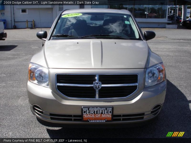 Light Sandstone Metallic / Dark Slate Gray 2009 Dodge Caliber SXT