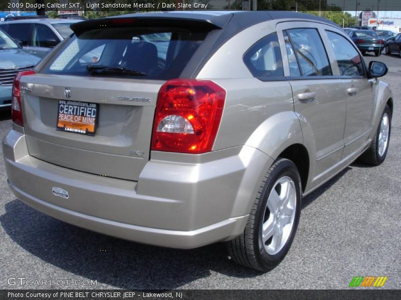 Light Sandstone Metallic / Dark Slate Gray 2009 Dodge Caliber SXT