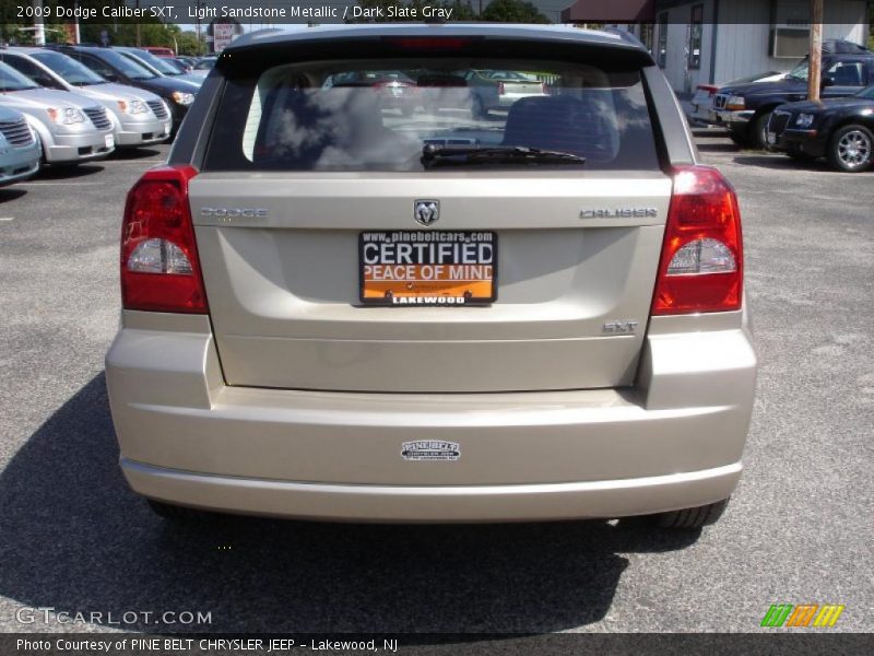 Light Sandstone Metallic / Dark Slate Gray 2009 Dodge Caliber SXT