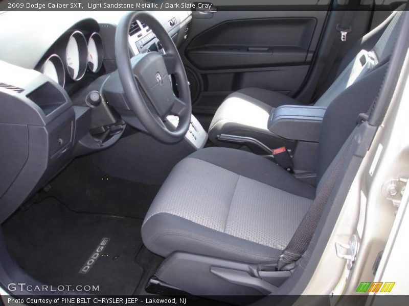 Light Sandstone Metallic / Dark Slate Gray 2009 Dodge Caliber SXT