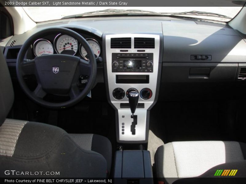 Light Sandstone Metallic / Dark Slate Gray 2009 Dodge Caliber SXT