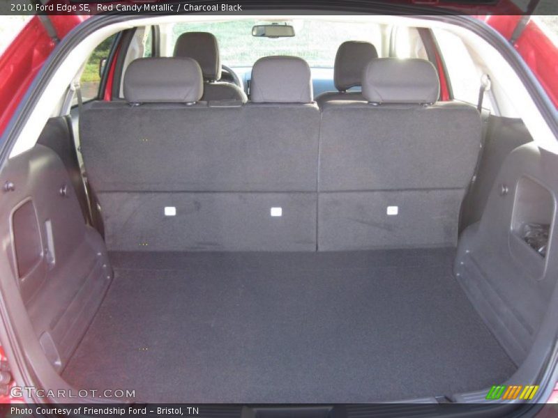 Red Candy Metallic / Charcoal Black 2010 Ford Edge SE