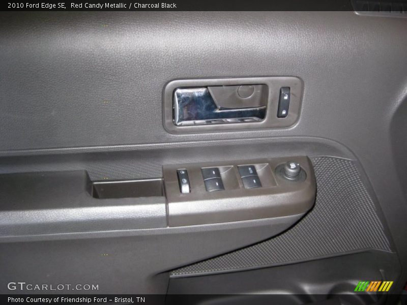 Red Candy Metallic / Charcoal Black 2010 Ford Edge SE