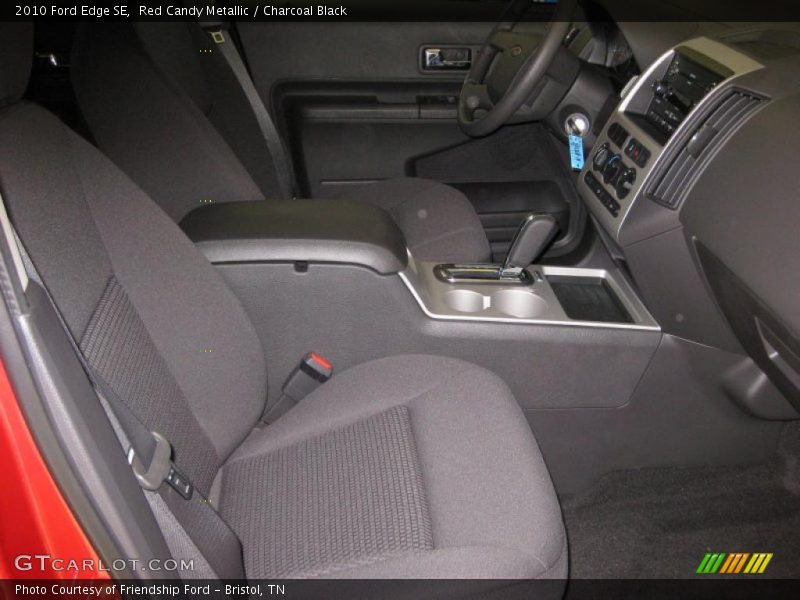 Red Candy Metallic / Charcoal Black 2010 Ford Edge SE