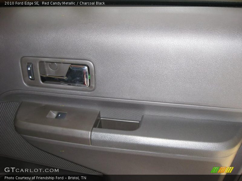 Red Candy Metallic / Charcoal Black 2010 Ford Edge SE
