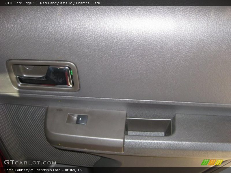 Red Candy Metallic / Charcoal Black 2010 Ford Edge SE