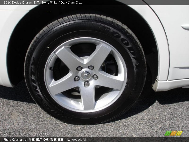 Stone White / Dark Slate Gray 2010 Dodge Charger SXT