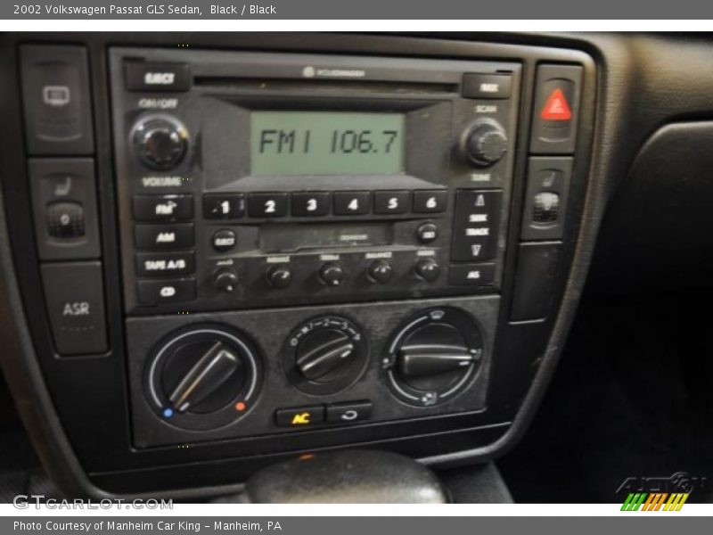 Black / Black 2002 Volkswagen Passat GLS Sedan