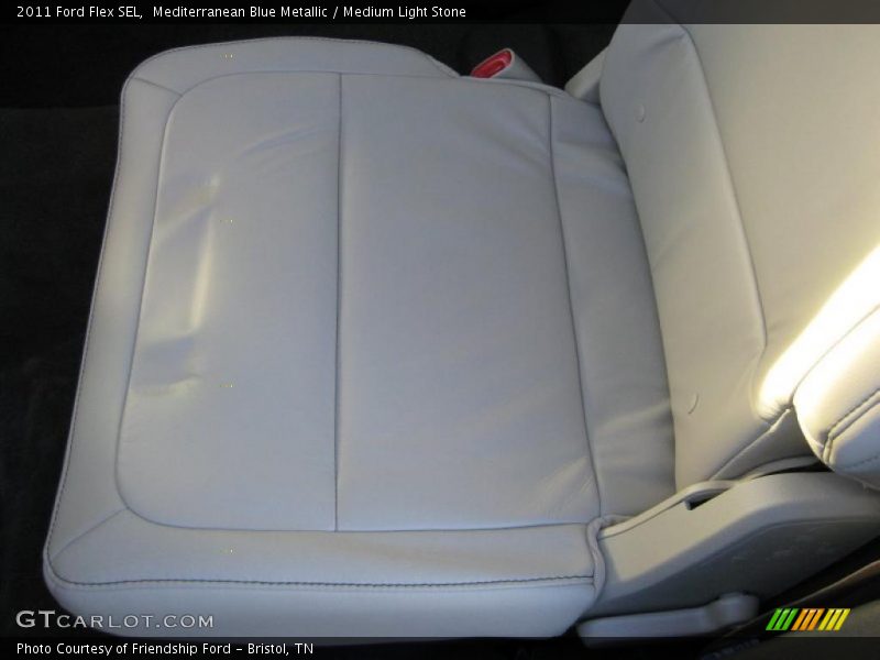 Mediterranean Blue Metallic / Medium Light Stone 2011 Ford Flex SEL