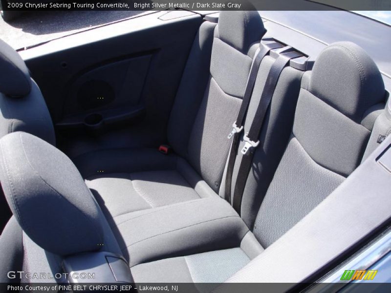 Bright Silver Metallic / Dark Slate Gray 2009 Chrysler Sebring Touring Convertible
