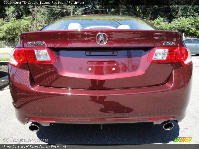 Basque Red Pearl / Parchment 2010 Acura TSX Sedan