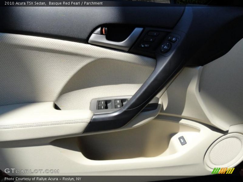 Basque Red Pearl / Parchment 2010 Acura TSX Sedan