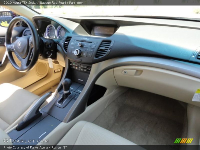 Basque Red Pearl / Parchment 2010 Acura TSX Sedan