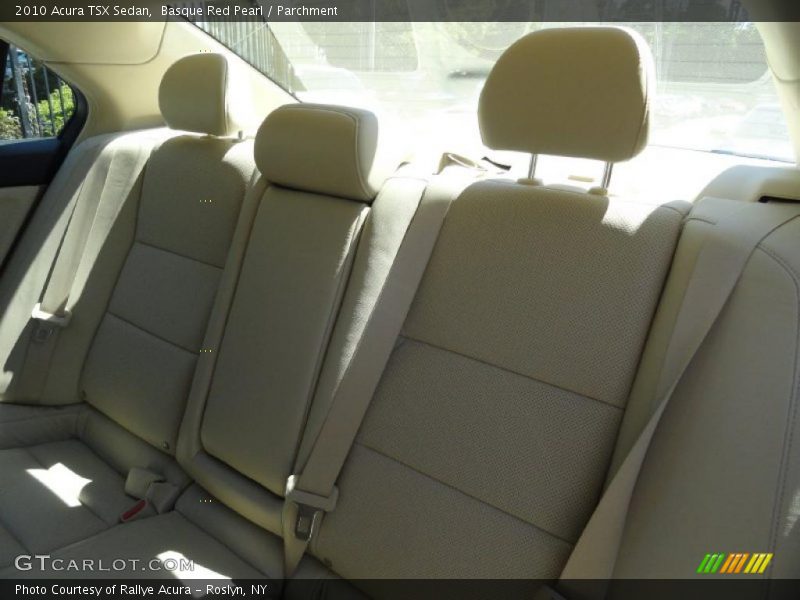 Basque Red Pearl / Parchment 2010 Acura TSX Sedan