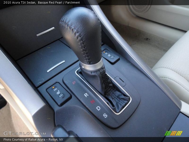 Basque Red Pearl / Parchment 2010 Acura TSX Sedan