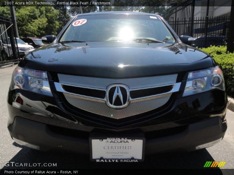 Formal Black Pearl / Parchment 2007 Acura MDX Technology