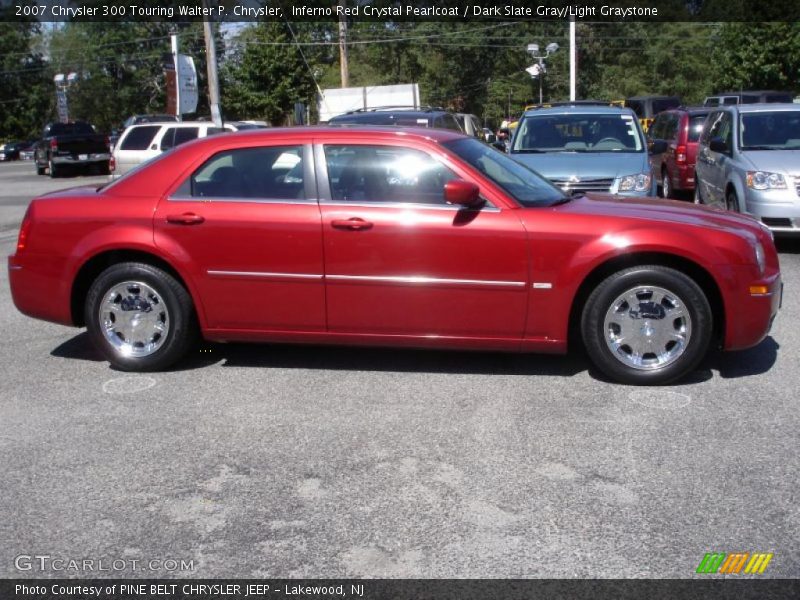 Inferno Red Crystal Pearlcoat / Dark Slate Gray/Light Graystone 2007 Chrysler 300 Touring Walter P. Chrysler