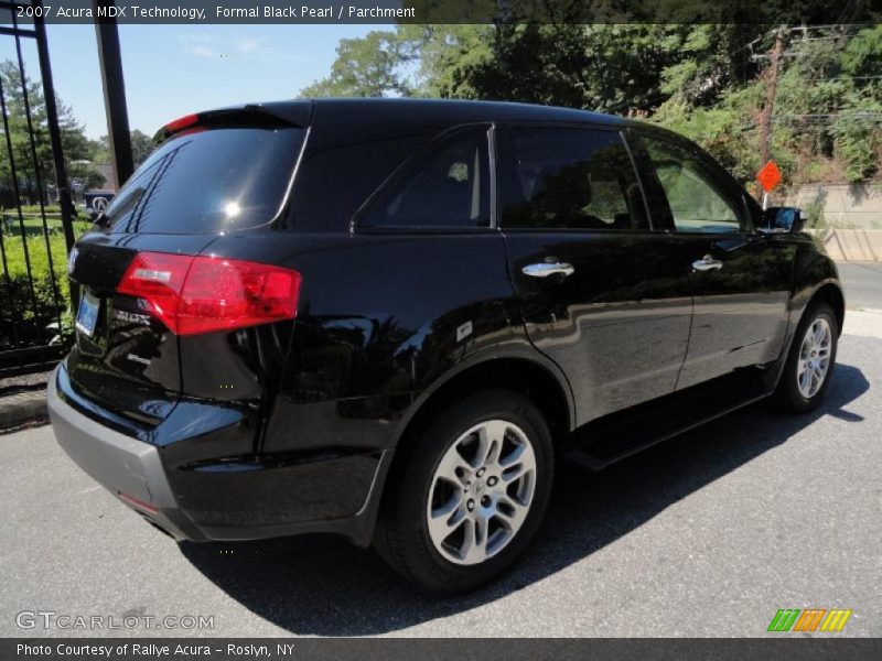 Formal Black Pearl / Parchment 2007 Acura MDX Technology