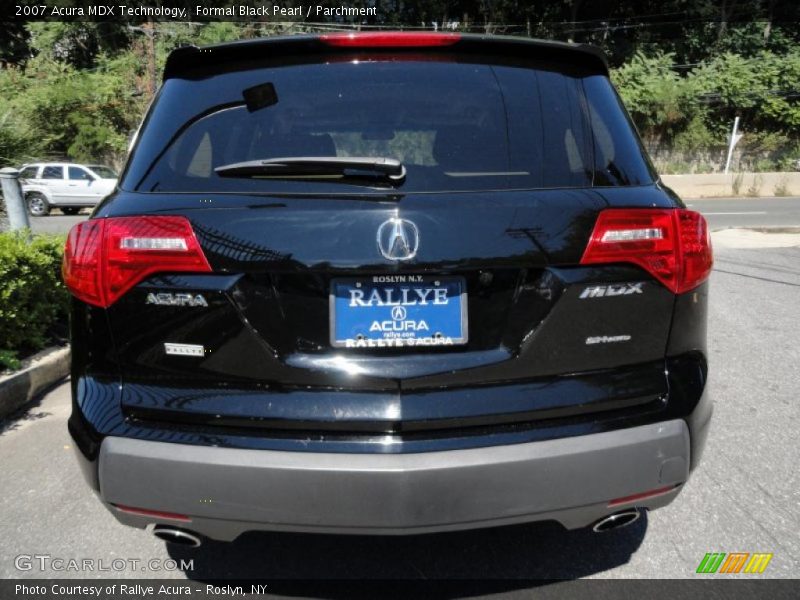 Formal Black Pearl / Parchment 2007 Acura MDX Technology