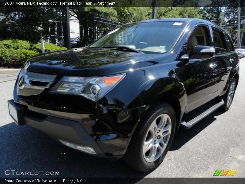 Formal Black Pearl / Parchment 2007 Acura MDX Technology