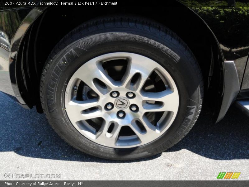 Formal Black Pearl / Parchment 2007 Acura MDX Technology