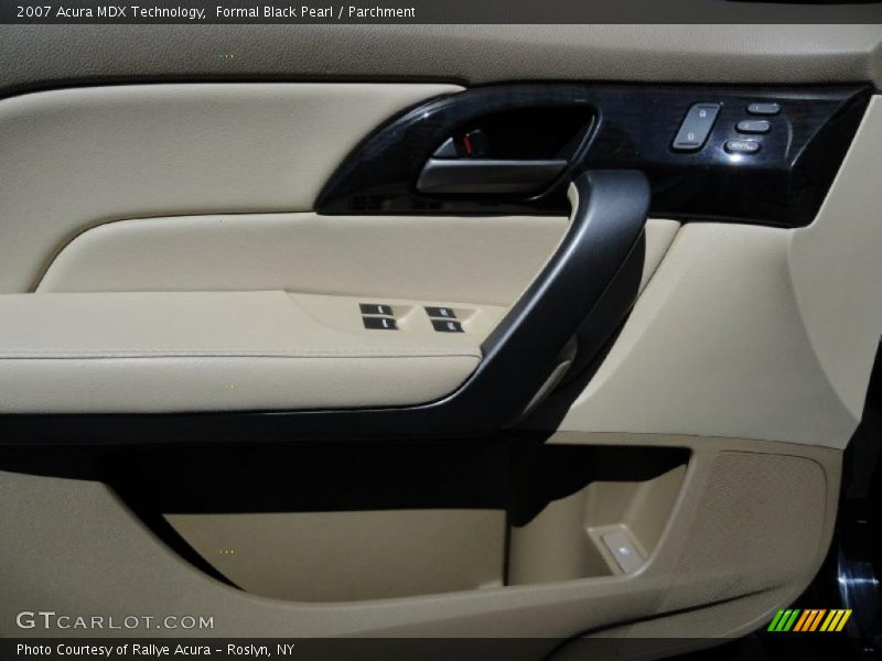 Formal Black Pearl / Parchment 2007 Acura MDX Technology