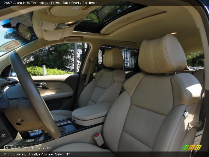 Formal Black Pearl / Parchment 2007 Acura MDX Technology