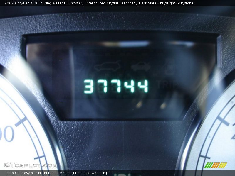 Inferno Red Crystal Pearlcoat / Dark Slate Gray/Light Graystone 2007 Chrysler 300 Touring Walter P. Chrysler