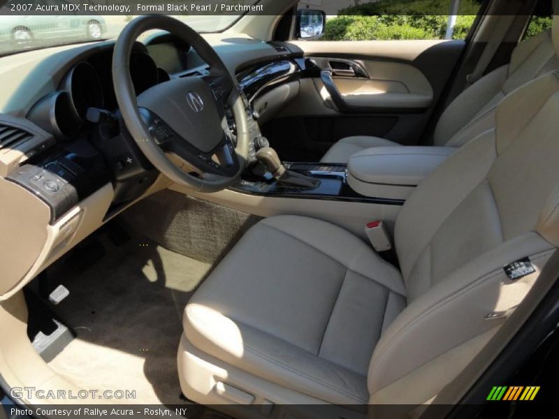 Formal Black Pearl / Parchment 2007 Acura MDX Technology