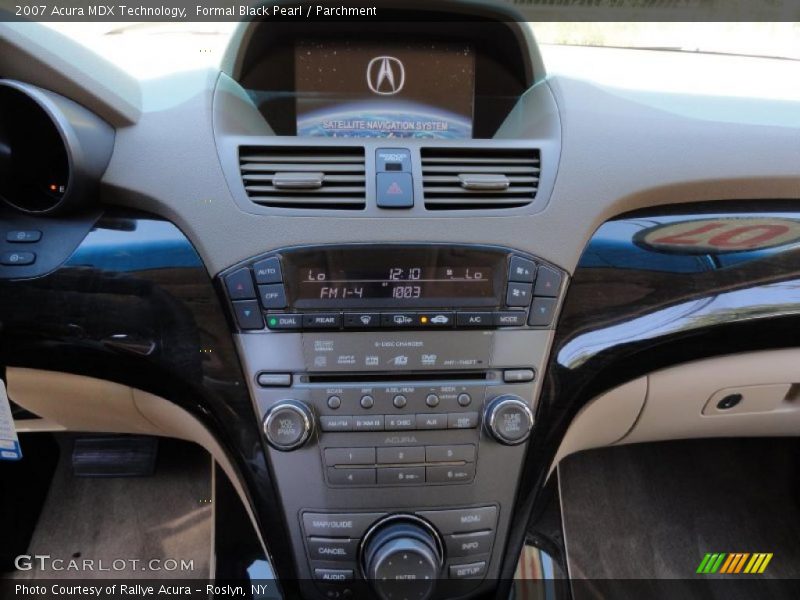 Formal Black Pearl / Parchment 2007 Acura MDX Technology