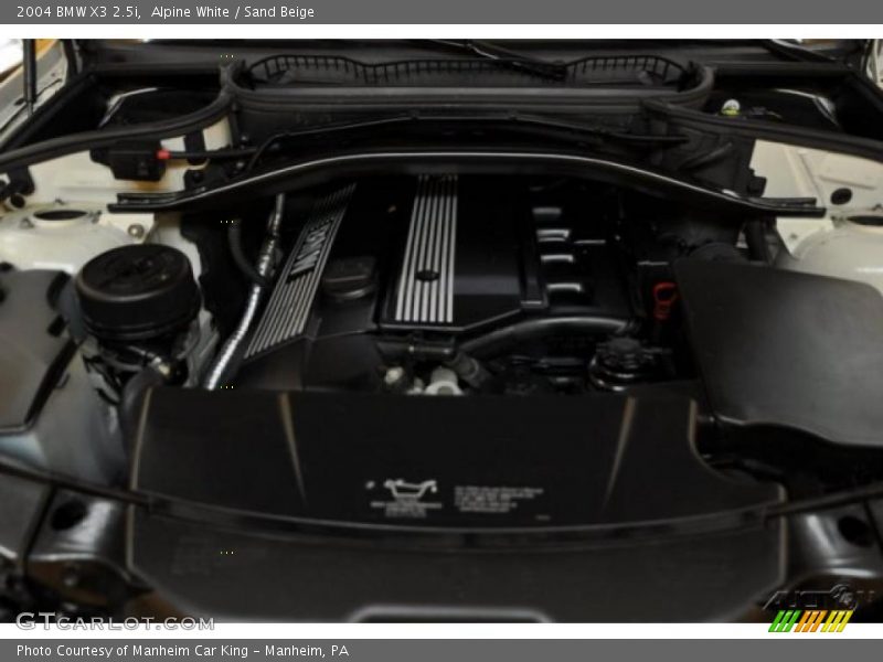 Alpine White / Sand Beige 2004 BMW X3 2.5i