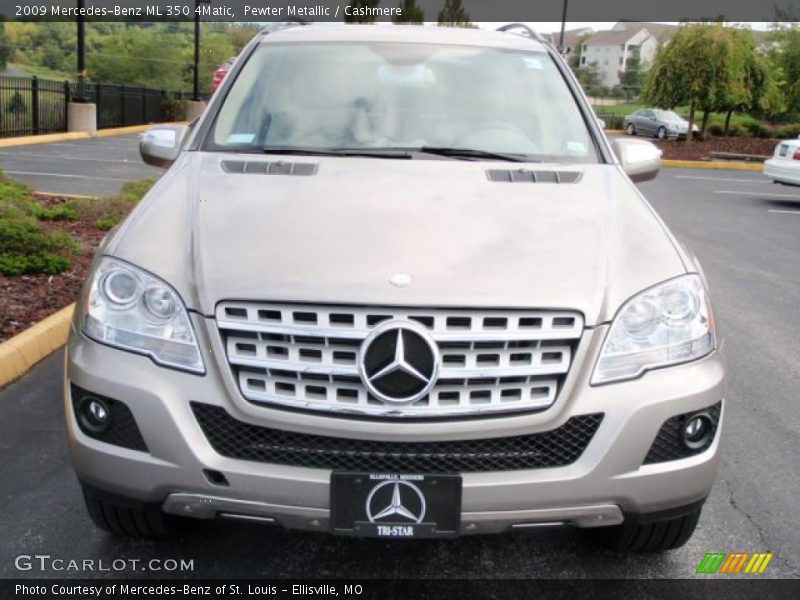Pewter Metallic / Cashmere 2009 Mercedes-Benz ML 350 4Matic