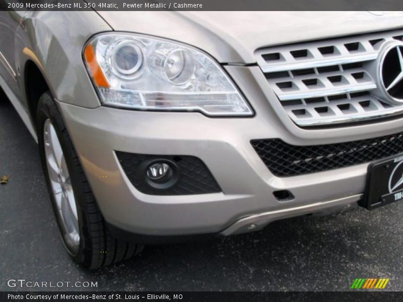 Pewter Metallic / Cashmere 2009 Mercedes-Benz ML 350 4Matic