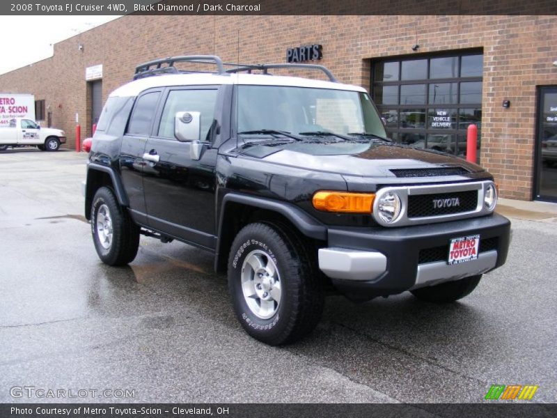 Black Diamond / Dark Charcoal 2008 Toyota FJ Cruiser 4WD