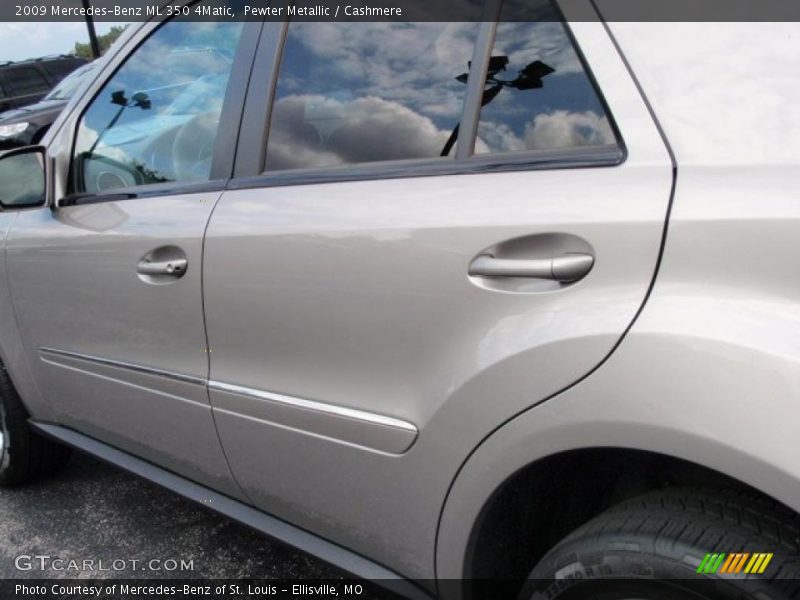 Pewter Metallic / Cashmere 2009 Mercedes-Benz ML 350 4Matic
