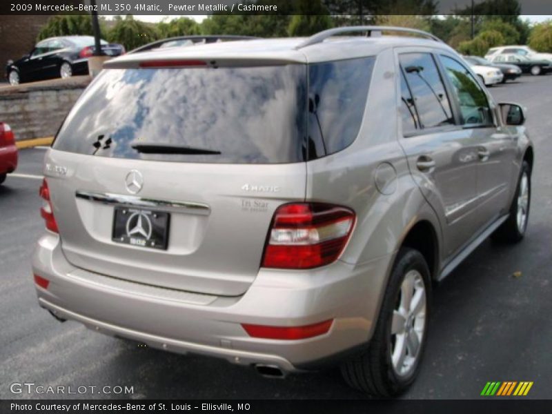 Pewter Metallic / Cashmere 2009 Mercedes-Benz ML 350 4Matic