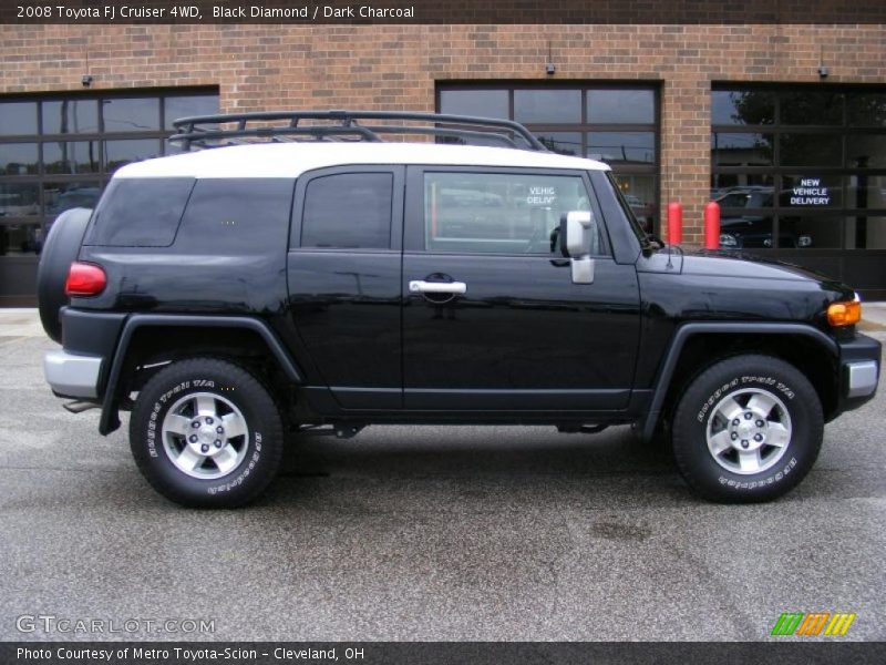 Black Diamond / Dark Charcoal 2008 Toyota FJ Cruiser 4WD