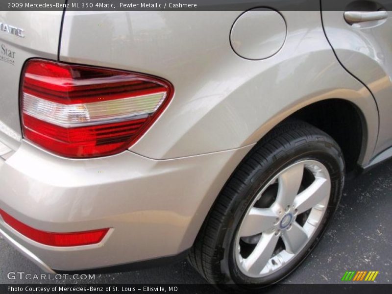 Pewter Metallic / Cashmere 2009 Mercedes-Benz ML 350 4Matic