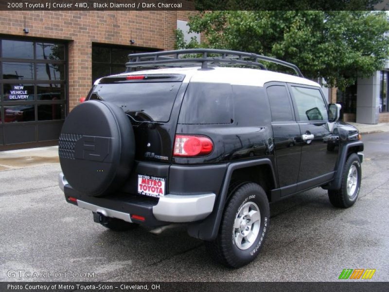 Black Diamond / Dark Charcoal 2008 Toyota FJ Cruiser 4WD