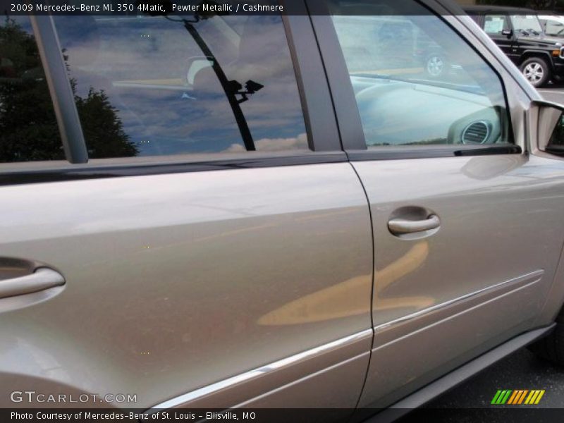 Pewter Metallic / Cashmere 2009 Mercedes-Benz ML 350 4Matic