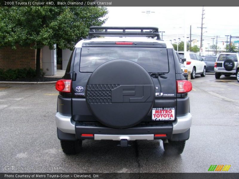 Black Diamond / Dark Charcoal 2008 Toyota FJ Cruiser 4WD