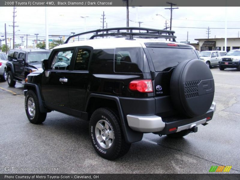 Black Diamond / Dark Charcoal 2008 Toyota FJ Cruiser 4WD