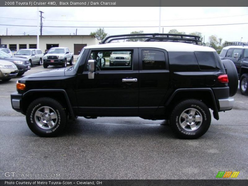 Black Diamond / Dark Charcoal 2008 Toyota FJ Cruiser 4WD
