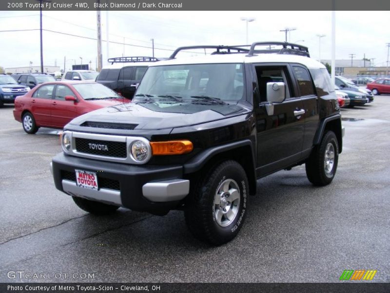 Black Diamond / Dark Charcoal 2008 Toyota FJ Cruiser 4WD